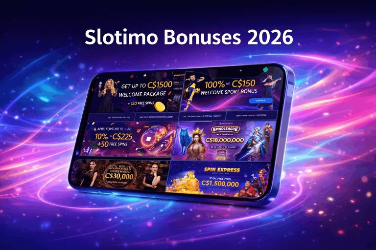 Slotimo Bonuses Canada 2026 – Casino & Sports Offers