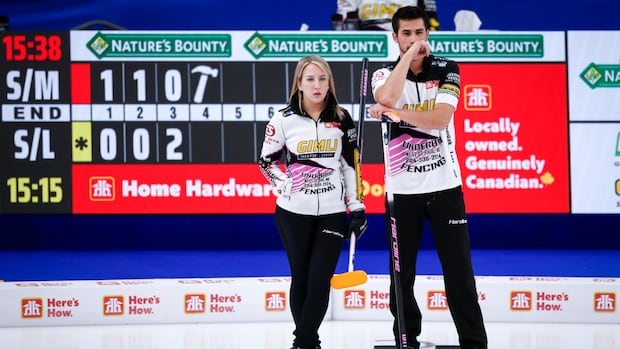 Canada’s Colton and Kadriana Lott Win Opener at Mixed Doubles Curling