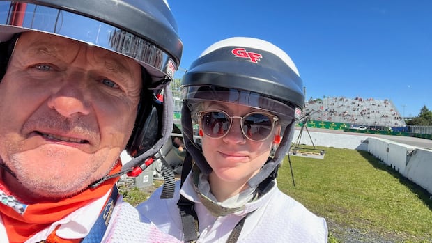 Nova Scotia Father-Daughter Volunteering at Montreal Grand Prix Golf Event