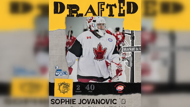 Brantford Bulldogs Make OHL History by Drafting Sophie Jovanovic